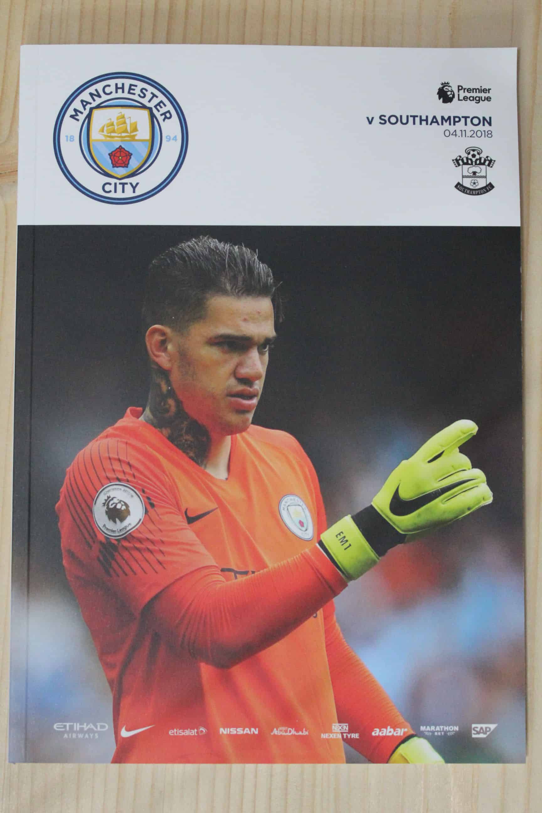 Manchester City FC v Southampton FC